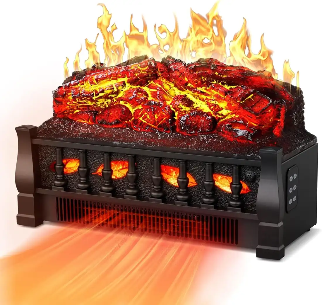 21-inch Electric Log Heater