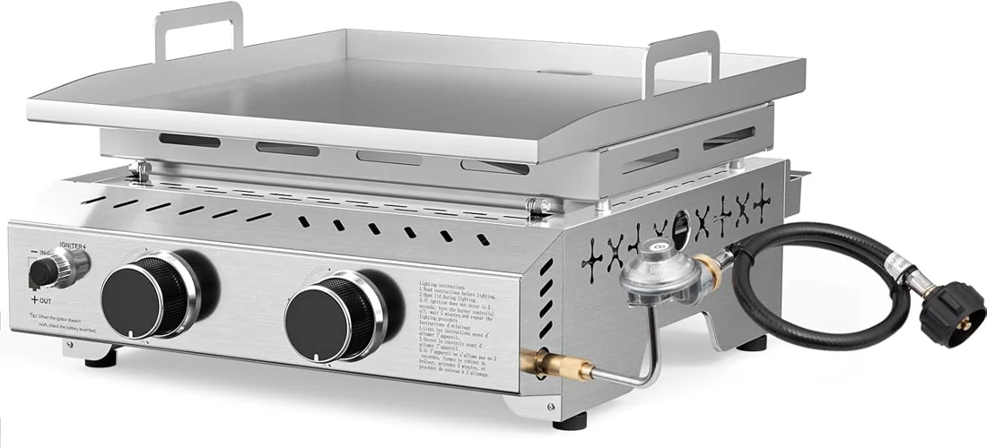 2-Burner Tabletop Griddle