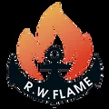 R.W.FLAME flame logo